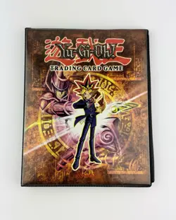 READ VTG 1996 Konami Yu-Gi-Oh 4 Pocket 14-Page TCG Trading Card Binder Holder - Image 2