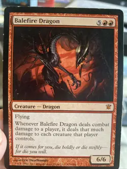 Balefire Dragon Innistrad Magic The Gathering Card (#129/264) MTG LP - Image 1