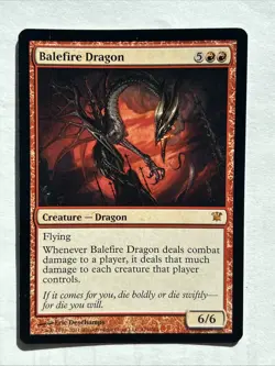 Balefire Dragon Innistrad Magic The Gathering Card (#129/264) MTG LP - Image 1
