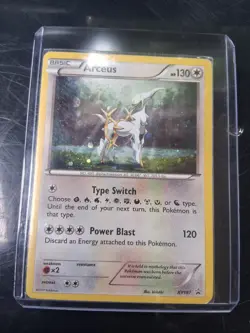 Arceus XY197 - Black Star Promo Holo Pokemon Card - English TCG 2017 - Image 1