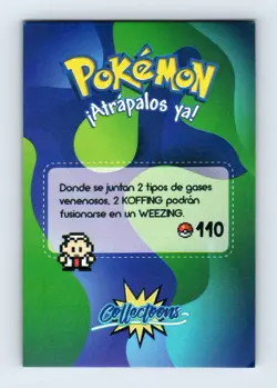 Weezing 110 Non Holo Peru Pokemon Card NM - Image 2