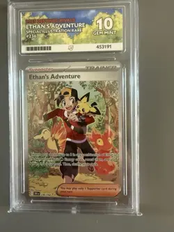 ACE 10 Perfect Subs Pokemon TCG Ethans Adventure 236/182 Destined Rivals Card - Image 1