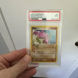 Pokemon Card Reverse Holo Gligar 57/115 PSA 9 MINT ex Unseen Forces - Image 1