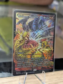 MTG, Mutinous Massacre #363 Showcase, Edge of Eternities, Mythic Rare, Foil - Image 5