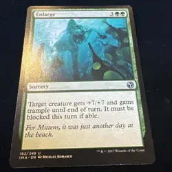 Magic the Gathering MTG Enlarge (162) Iconic Masters B11389* - Image 1