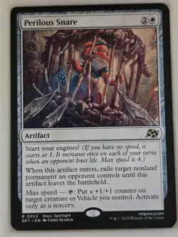 Perilous Snare - R 0023 MTG Aetherdrift DFT - Image 1