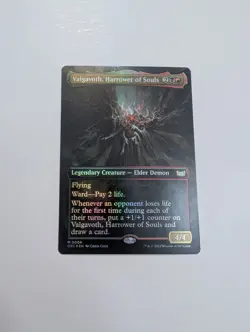 MTG - Valgavoth, Harrower of Souls (Borderless Foil) - Duskmourn NM/M Condition - Image 1