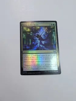 MTG - Drag to the Roots (Foil) - Duskmourn NM/M Condition - Image 1