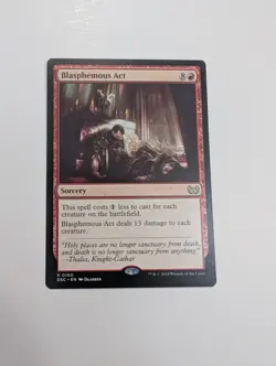 MTG - Blasphemous Act - Duskmourn NM/M Condition - Image 1