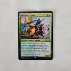 1x MTG FOIL Renegade Rallier Friday Night Magic FNM Promo NM Near Mint - Image 3