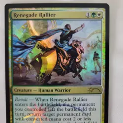 1x MTG FOIL Renegade Rallier Friday Night Magic FNM Promo NM Near Mint - Image 5