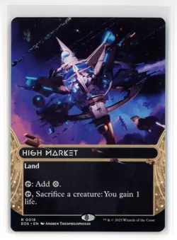 MtG EoS High Market #18 Borderless Non-Foil - Image 1