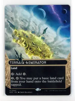 MtG EoS Terrain Generator #43 Borderless Non-Foil - Image 1