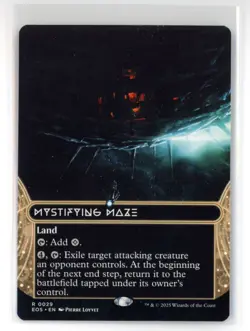 MtG EoS Mystifying Maze #29 Borderless Non-Foil - Image 1