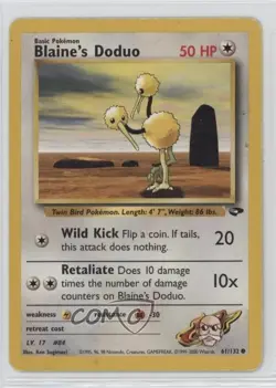 Blaine's Doduo Pokemon Gym Challenge #61 2000 - Image 1