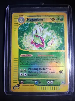 Pokemon TCG Cards Meganium 54/165 Expedition Reverse Holo Rare NM - Image 1