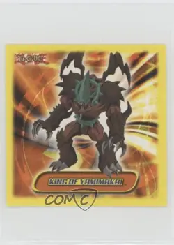 King of Yamimakai Topps YuGiOh Sticker Collection #38 2002 - Image 1