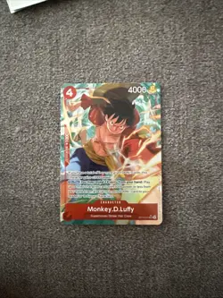 One Piece Monkey D. Luffy Card Game OP12-015 SR Alt Art NM - Image 2