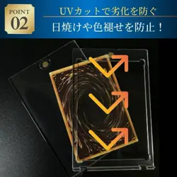 Magnetic Loader 20 Pieces Trading Card Holder Supply Case Sleeve 35Pt Uv Transpa - Image 4