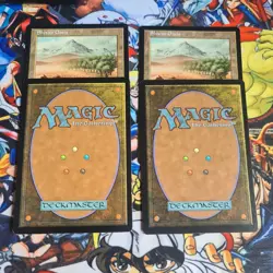 4× MTG Shivan Oasis Eng Magic the Gathering Invasion OG Card Playset - Image 4