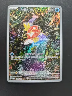 Pokemon TCG Magikarp Scarlet & Violet Paldea Evolved Holo Card 203/193 NM+ - Image 1
