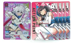 Union Arena Shy 1 Piece Action Point Card 4 Pieces Total Set Of 5 Quantity - Image 1