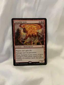 MTG Magic: the Gathering, Sunspine Lynx, Bloomburrow BLB, NM/M 0155 - Image 1