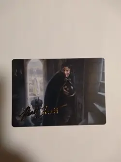 Mtg Magic The Gathering Art Card/Salman Servant Grima Foil Stamped 1 Piece - Image 1