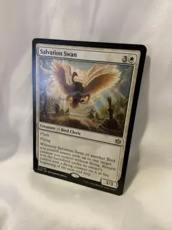 MTG Salvation Swan - BLB Bloomburrow NM RARE 0028 - Image 2