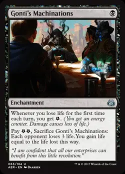 Gonti's Machinations - Near Mint MTG Aether Revolt - Image 1