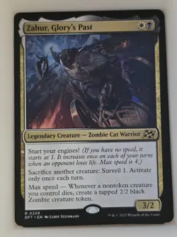 Zahur, Glory's Past - R 0229 MTG Aetherdrift DFT - Image 1