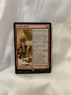 Artist's Talent 0124 Non Foil Rare Bloomburrow MTG Near Mint - Image 1