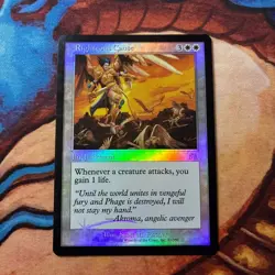 Mtg Magic The Gathering Foil Onslaught English Reasons For Justice/Righteous Cau - Image 1