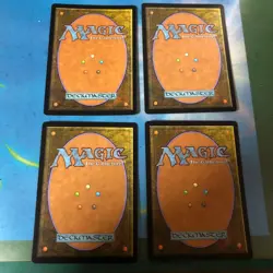 Forest Divination Japan Edition 4-Piece Set Mtg Magic The Gathering - Image 2