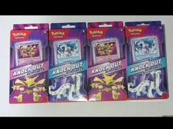 10 Pokemon TCG Knockout Collection 2025 Surging Sparks / Paldea Evolved Sealed - Image 1