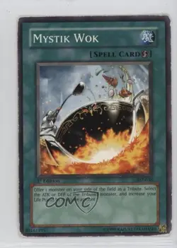 Mystik Wok 1st Ed. YuGiOh Ancient Sanctuary #AST-036 2004 - Image 1