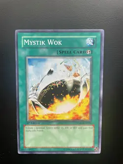 Yugioh Mystik Wok SDRL-EN028 1st Edition Common LP/MP - Image 1