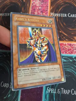 Yugioh King's Knight EEN-EN006 Ultimate Rare 1st Edition LP/MP - Image 2