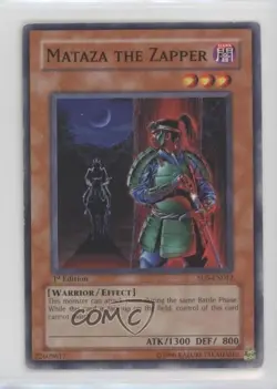 Mataza the Zapper 1st Ed. YuGiOh Warrior's Triumph Structure Deck #SD5-EN012 - Image 1