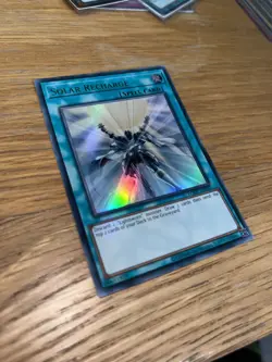 Yugioh - LODT-EN052 - Solar Recharge - Ultra Rare - NM Pack Fresh Card - Image 3