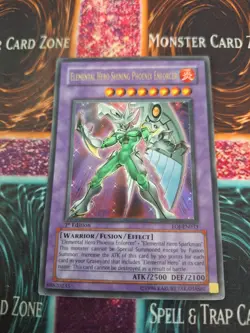 Yugioh Elemental Hero Shining Phoenix Enforcer EOJ-EN033 Ultra 1st Edition NM - Image 1