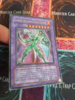 Yugioh Elemental Hero Shining Phoenix Enforcer EOJ-EN033 Ultra 1st Edition NM - Image 2