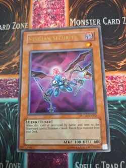 Yugioh Stygian Security WC10-EN002 Ultra Rare Unlimited NM/LP - Image 1
