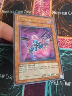 Yugioh Stygian Security WC10-EN002 Ultra Rare Unlimited NM/LP - Image 2