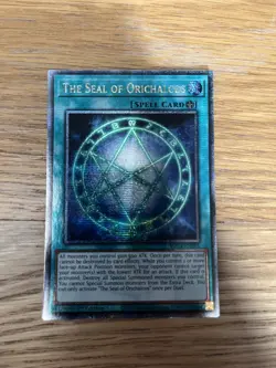MP24-EN015 The Seal of Orichalcos Quarter Century Secret Rare 1st Ed YuGiOh - Image 1