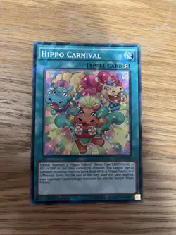Yugioh - Hippo Carnival - SP15-EN040 1ST EDITION - Shatter-foil rare - NM - Image 1