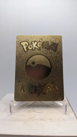 Nintendo Pokemon Umbreon & Darkrai GX Gold Foil Metal Fan Art Card 270HP - Image 2