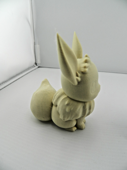 Eevee 2025 McDonald Happy Meal Pokemon Dragon Discovery Card 13/15 with Figure - Image 3