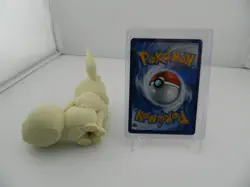 Eevee 2025 McDonald Happy Meal Pokemon Dragon Discovery Card 13/15 with Figure - Image 5