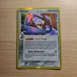 Deoxys 4/110 - NM HOLO RARE Holon Phantoms Delta Species - Pokemon 2006 TCG Card - Image 1